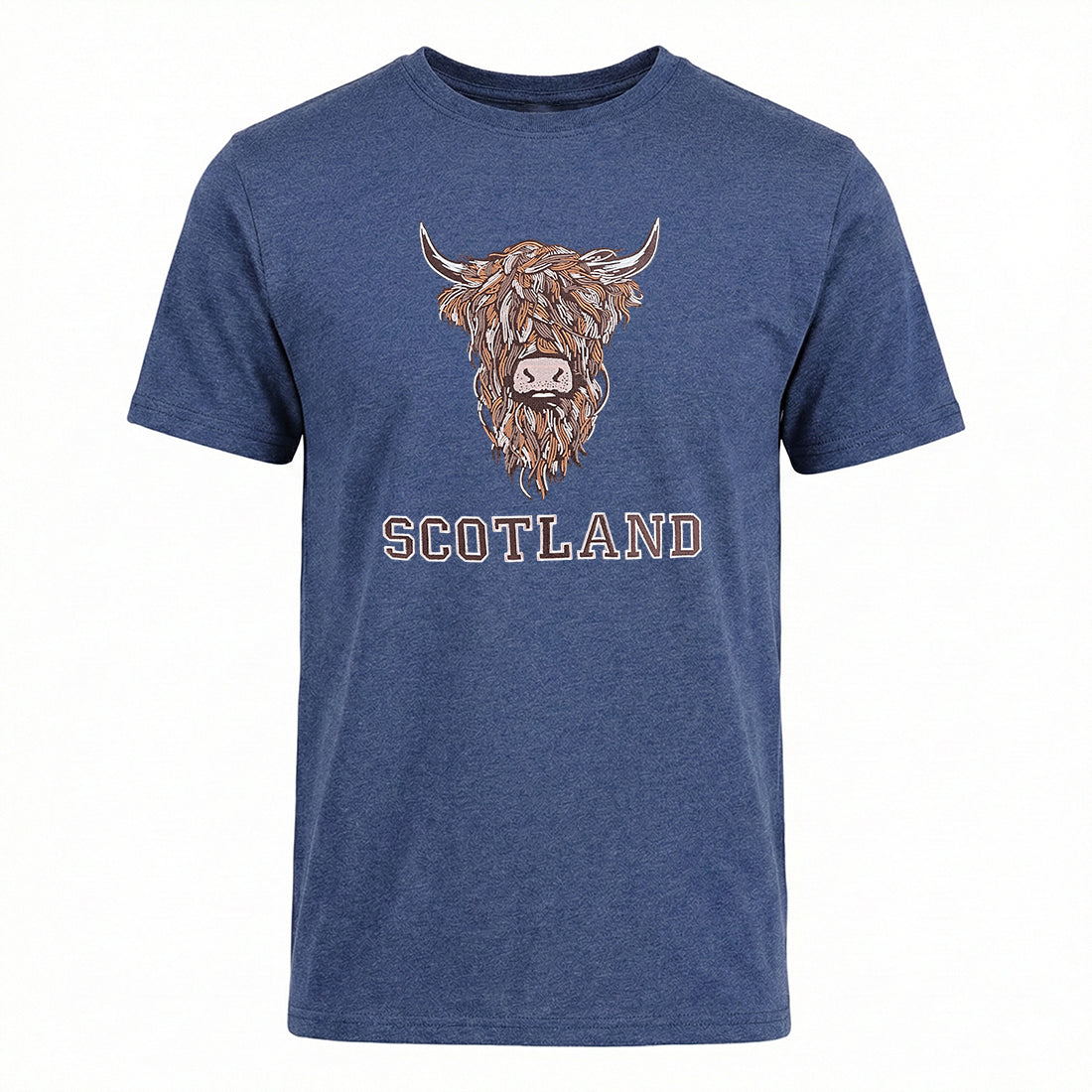 ADULT T-SHIRT | EMB BR COW 1