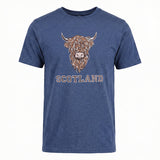 ADULT T-SHIRT | EMB BR COW 1