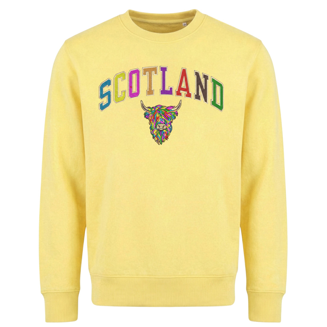 ADULT SWEATSHIRT | EMB SCT/MLT COW 2