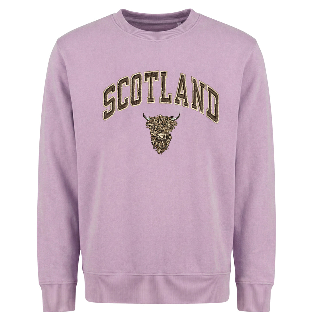 ADULT SWEATSHIRT | EMB SCT/BR COW 1