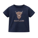 KIDS T-SHIRT | EMB BR COW 1