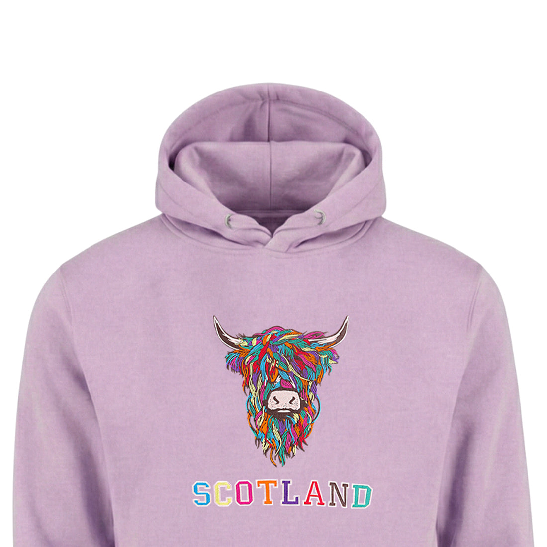 ADULT HOODIE | EMB MLT COW 2
