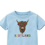 KIDS T-SHIRT | EMB MLT COW 2