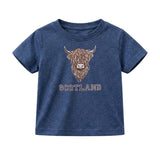KIDS T-SHIRT | EMB BR COW 1