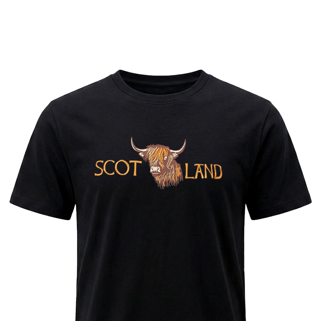 ADULT T-SHIRT | EMB SCT(BULL FACE)LND