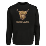ADULT SWEATSHIRT | EMB BR COW 5