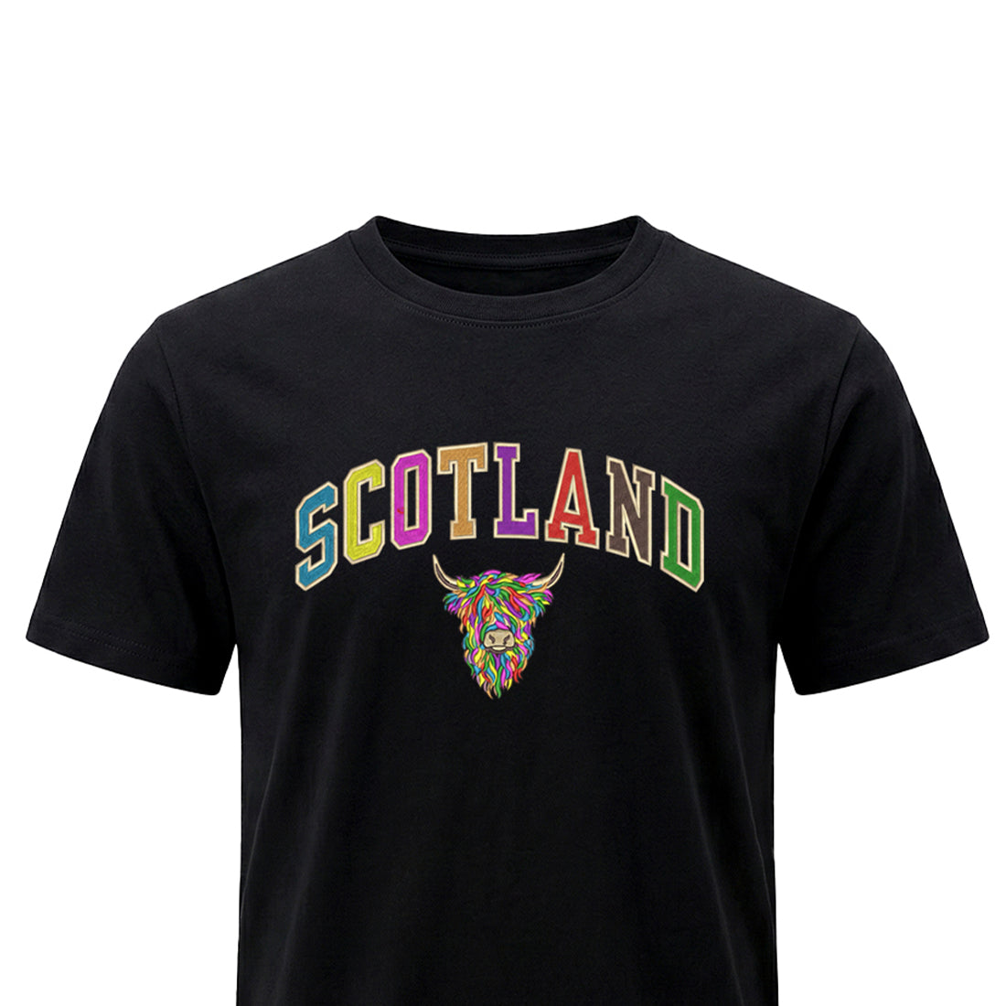 ADULT T-SHIRT | EMB SCT/MLT COW 2