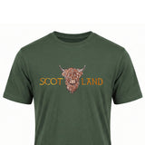 ADULT T-SHIRT | EMB SCOT(BR COW 1)LAND