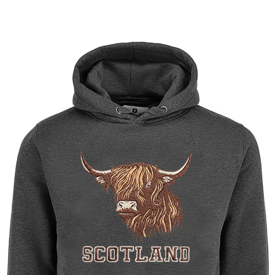ADULT HOODIE | EMB BULL FACE
