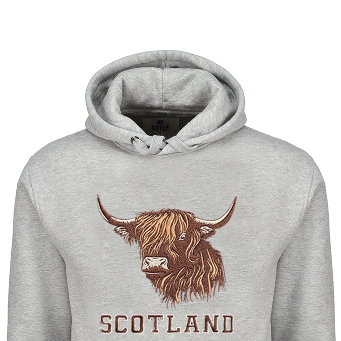 ADULT HOODIE | EMB BULL FACE