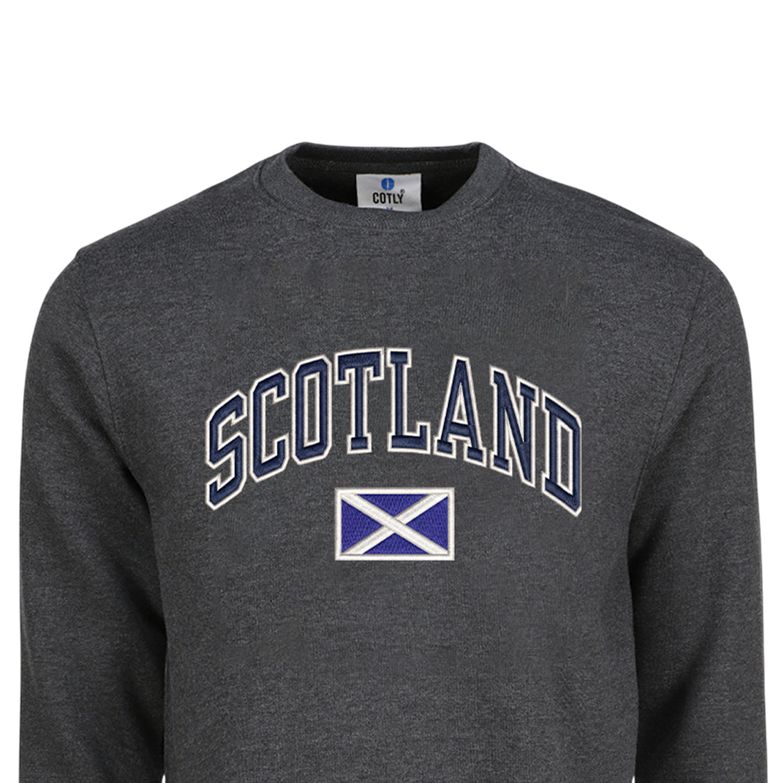 ADULT SWEATSHIRT | NVY APL SCT/FLG