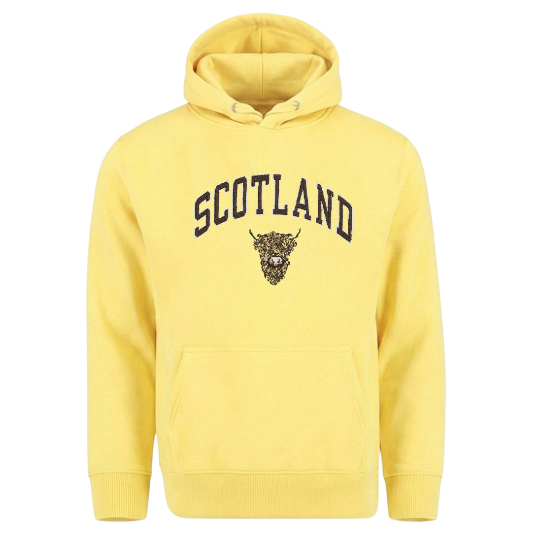 ADULT HOODIE | EMB SCT/BR COW 1