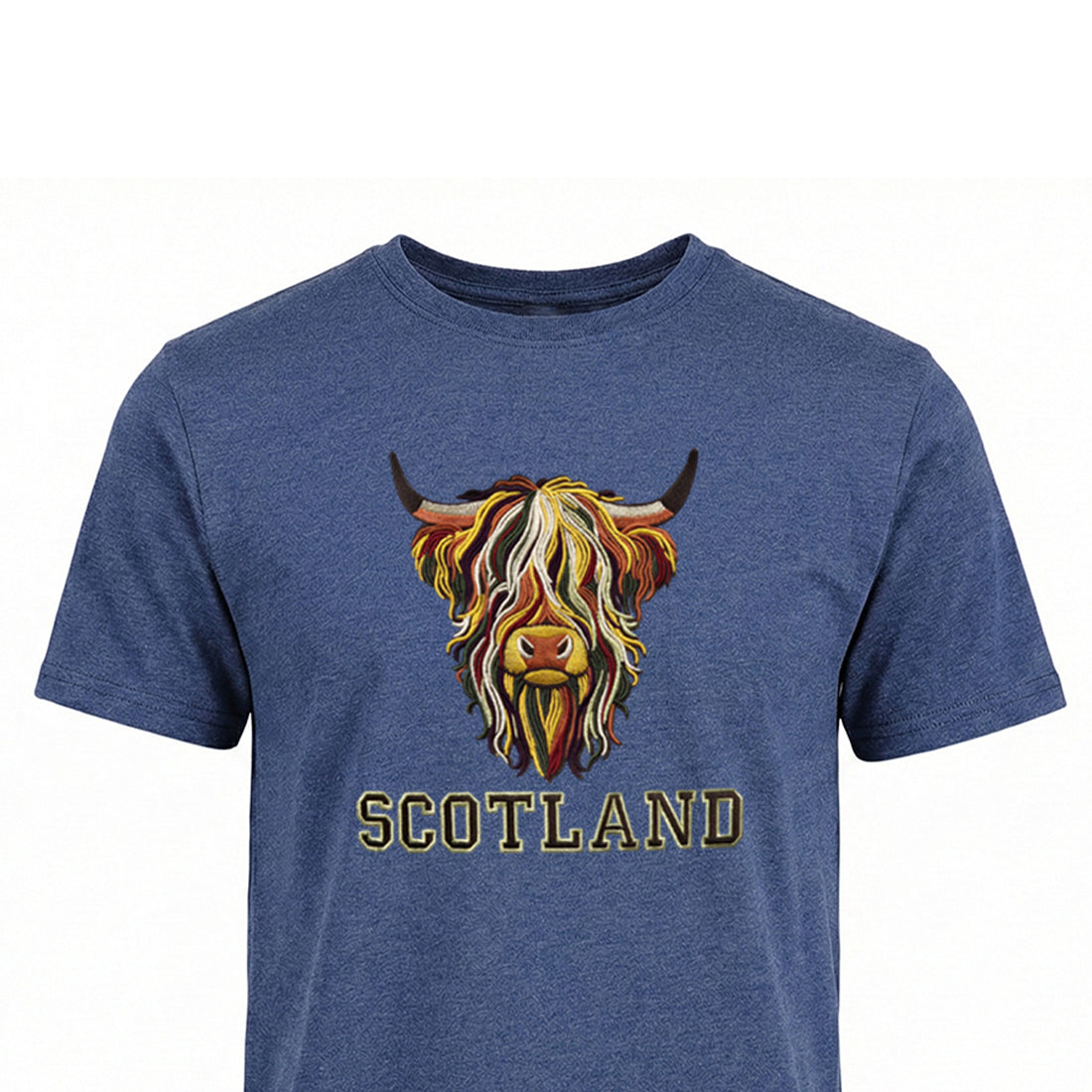 ADULT T-SHIRT | EMB MLT COW 8