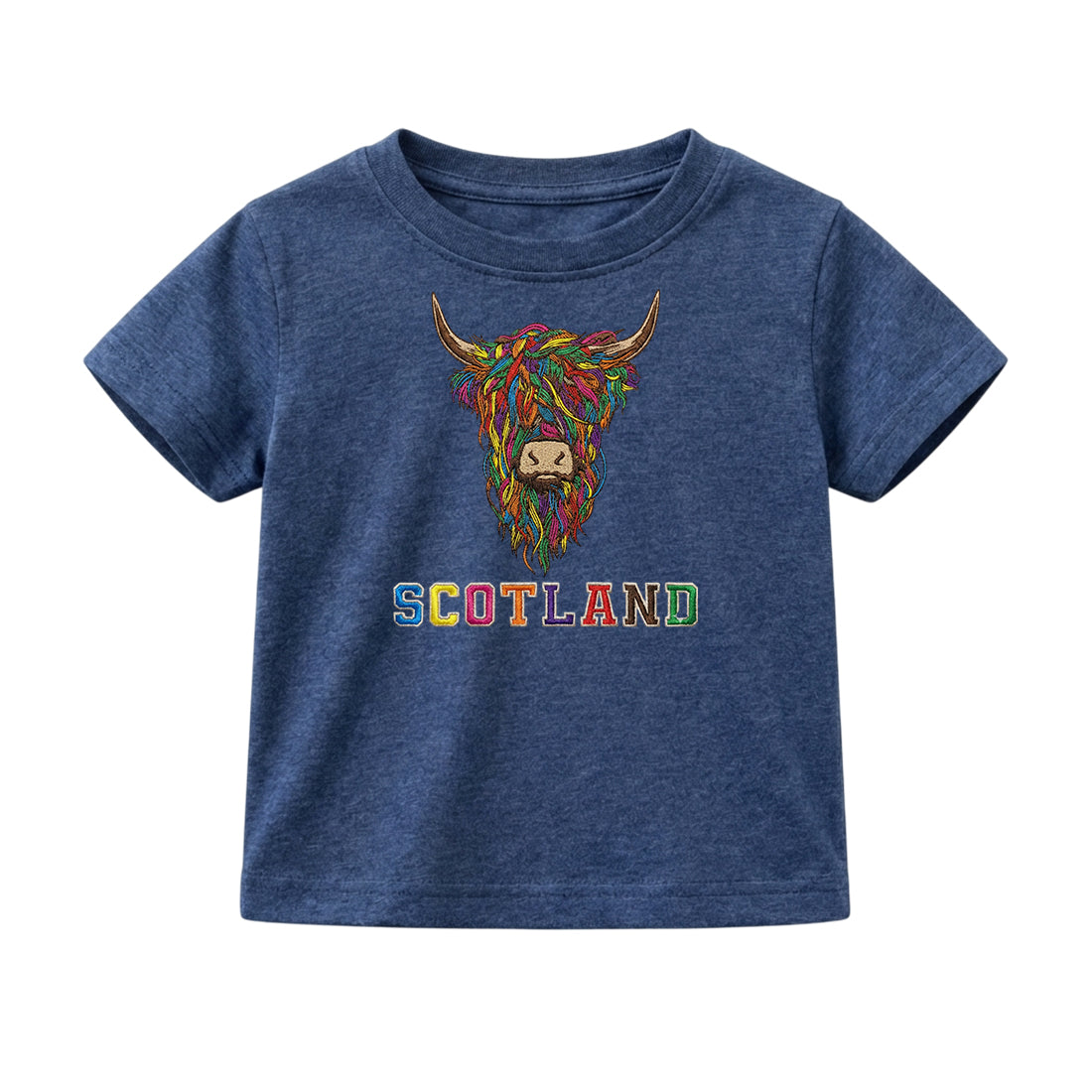 KIDS T-SHIRT | EMB MLT COW 2