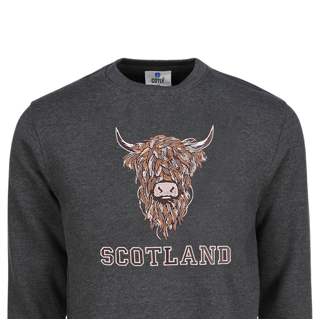 ADULT SWEATSHIRT | SP BR COW 1
