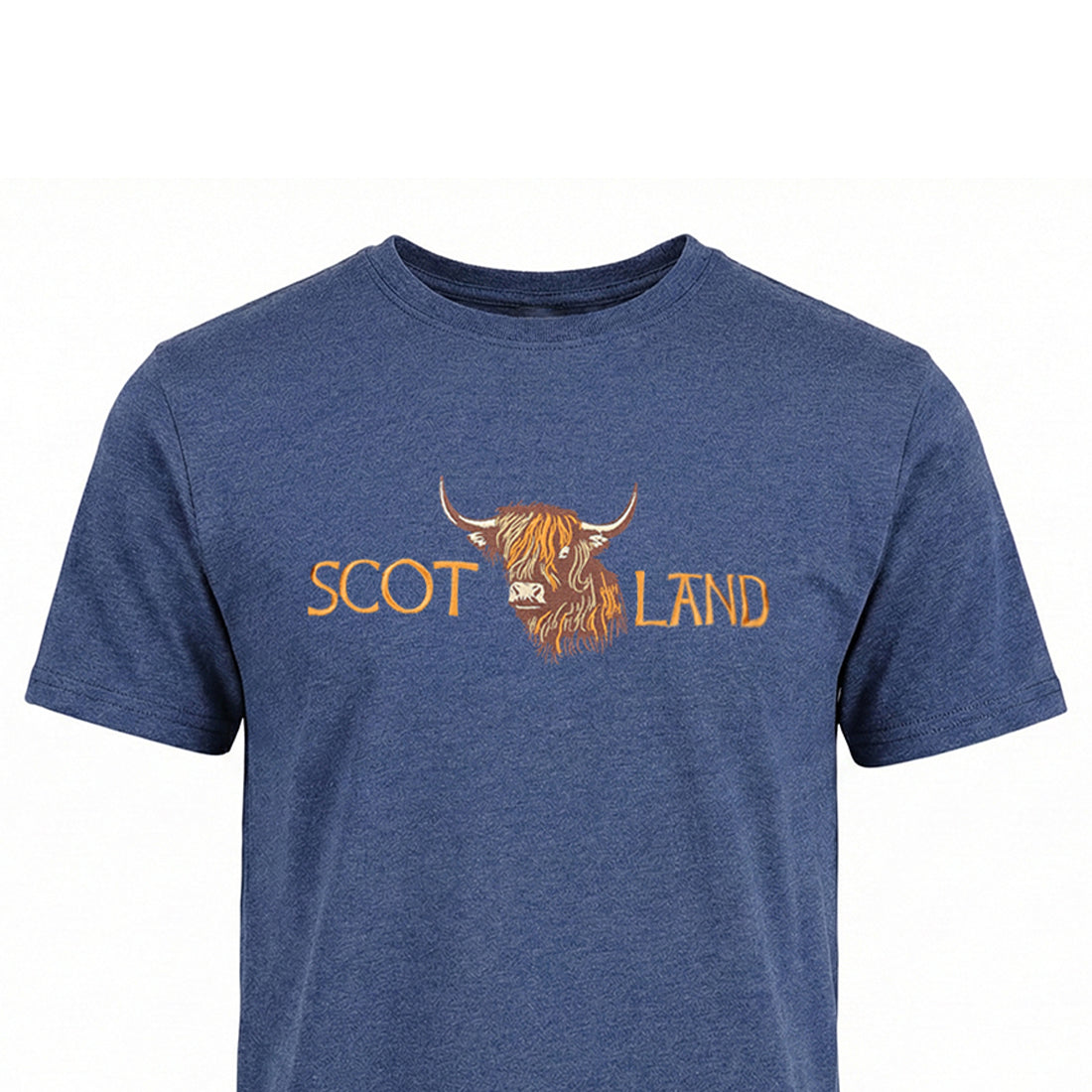 ADULT T-SHIRT | EMB SCT(BULL FACE)LND