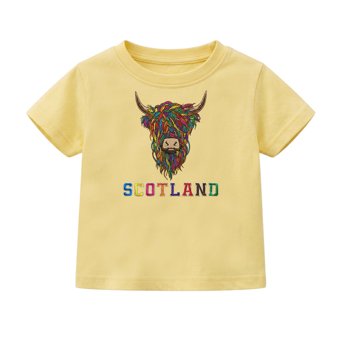 KIDS T-SHIRT | EMB MLT COW 2