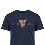 ADULT T-SHIRT | EMB SCOT(BR COW 1)LAND