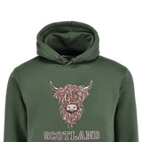 ADULT HOODIE | EMB BR COW1