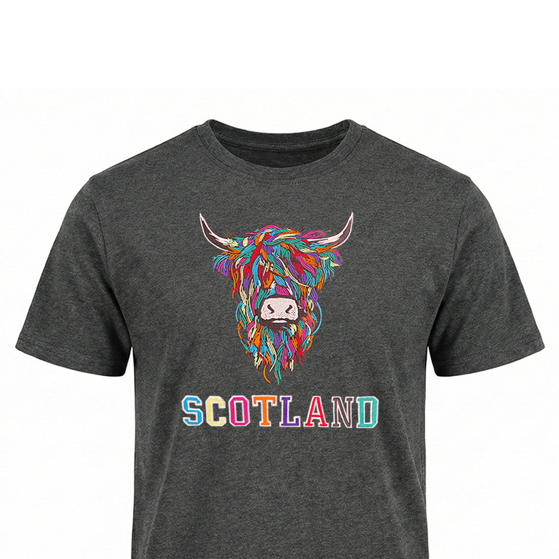 ADULT T-SHIRT | EMB MLT COW 2
