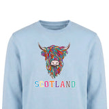 ADULT SWEATSHIRT | EMB MLT COW 2