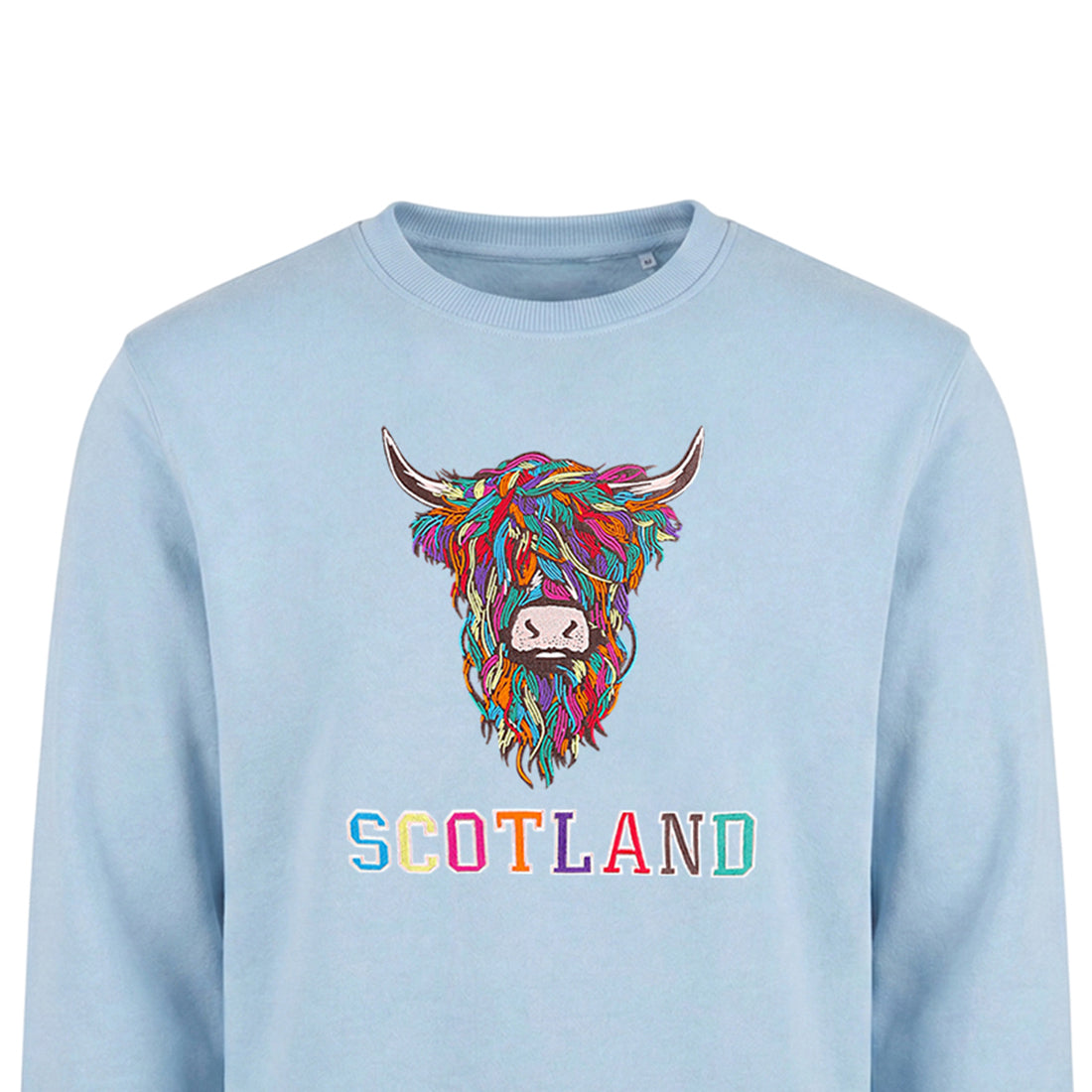 ADULT SWEATSHIRT | EMB MLT COW 2