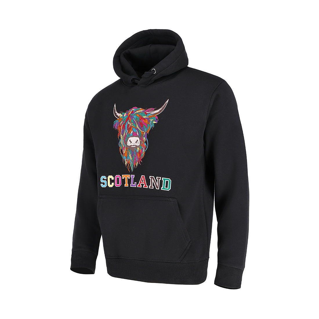 ADULT HOODIE | EMB MLT COW 2