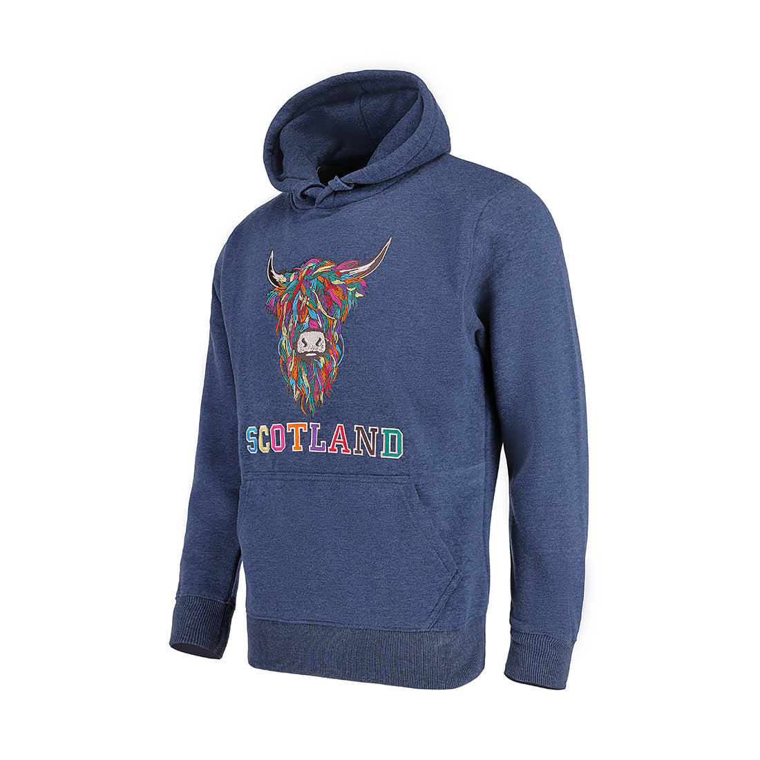 ADULT HOODIE | EMB MLT COW 2