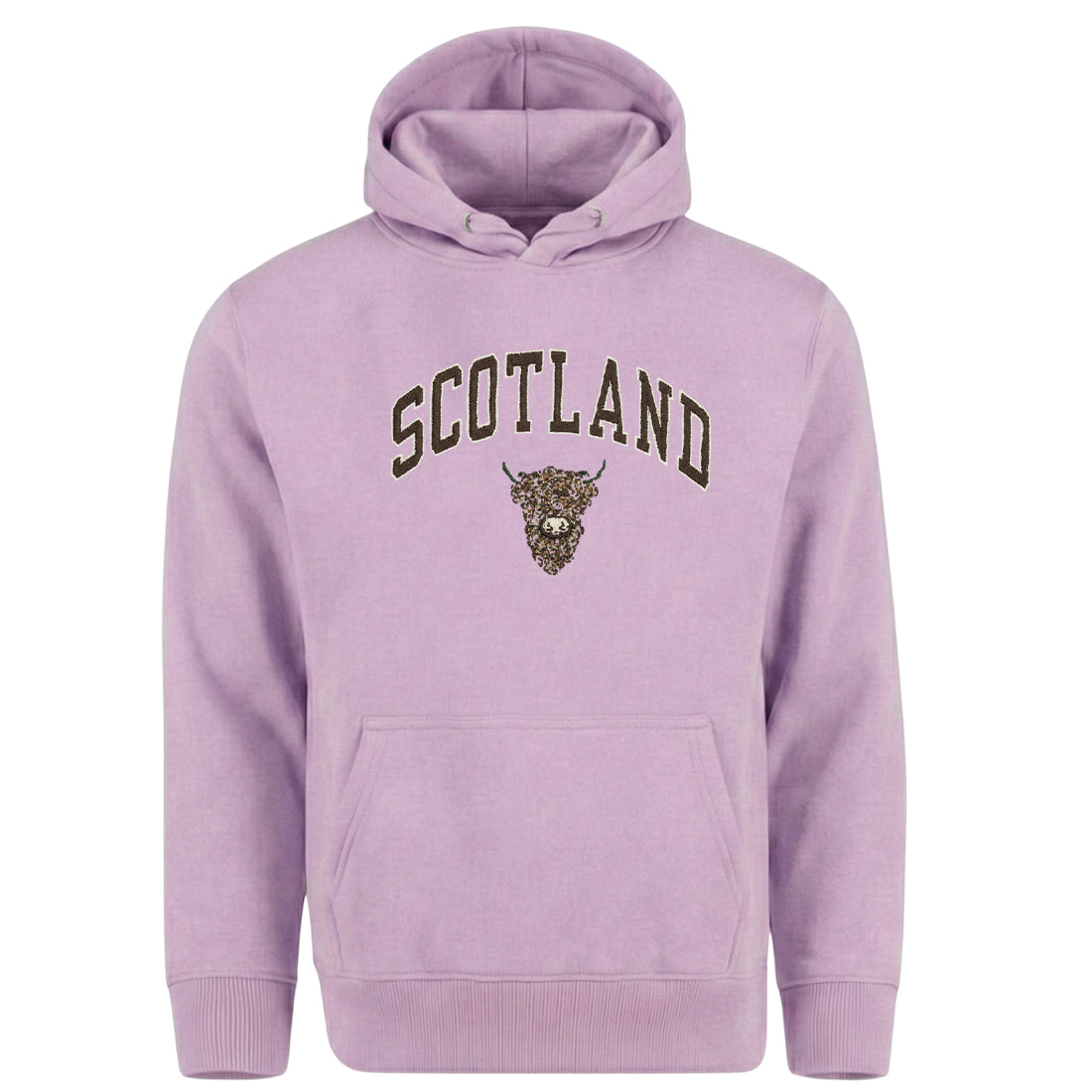 ADULT HOODIE | EMB SCT/BR COW 1