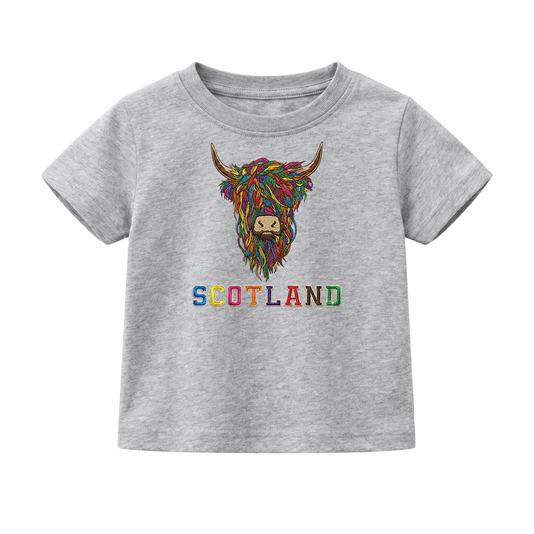 KIDS T-SHIRT | EMB MLT COW 2