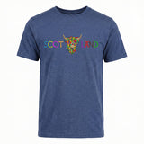 ADULT T-SHIRT | EMB SCOT(MLT COW 2)LAND