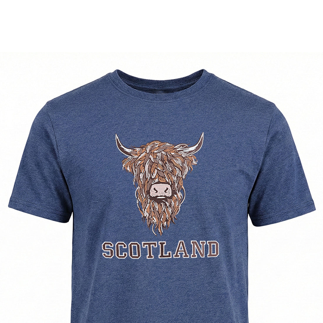 ADULT T-SHIRT | EMB BR COW 1