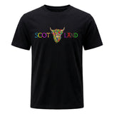 ADULT T-SHIRT | EMB SCOT(MLT COW 2)LAND