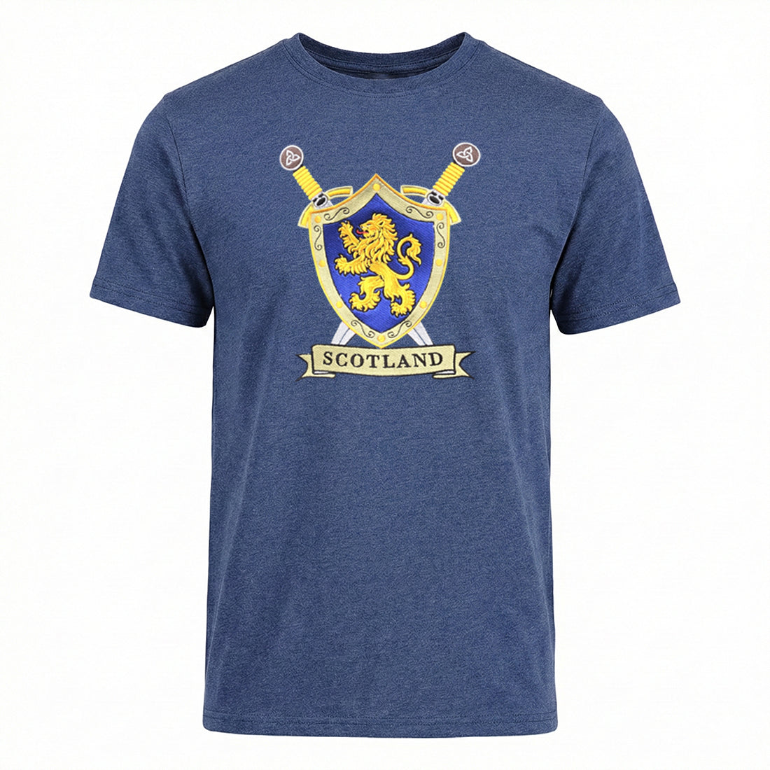 ADULT T-SHIRT | EMB SHIELD LION