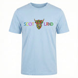 ADULT T-SHIRT | EMB SCOT(MLT COW 2)LAND