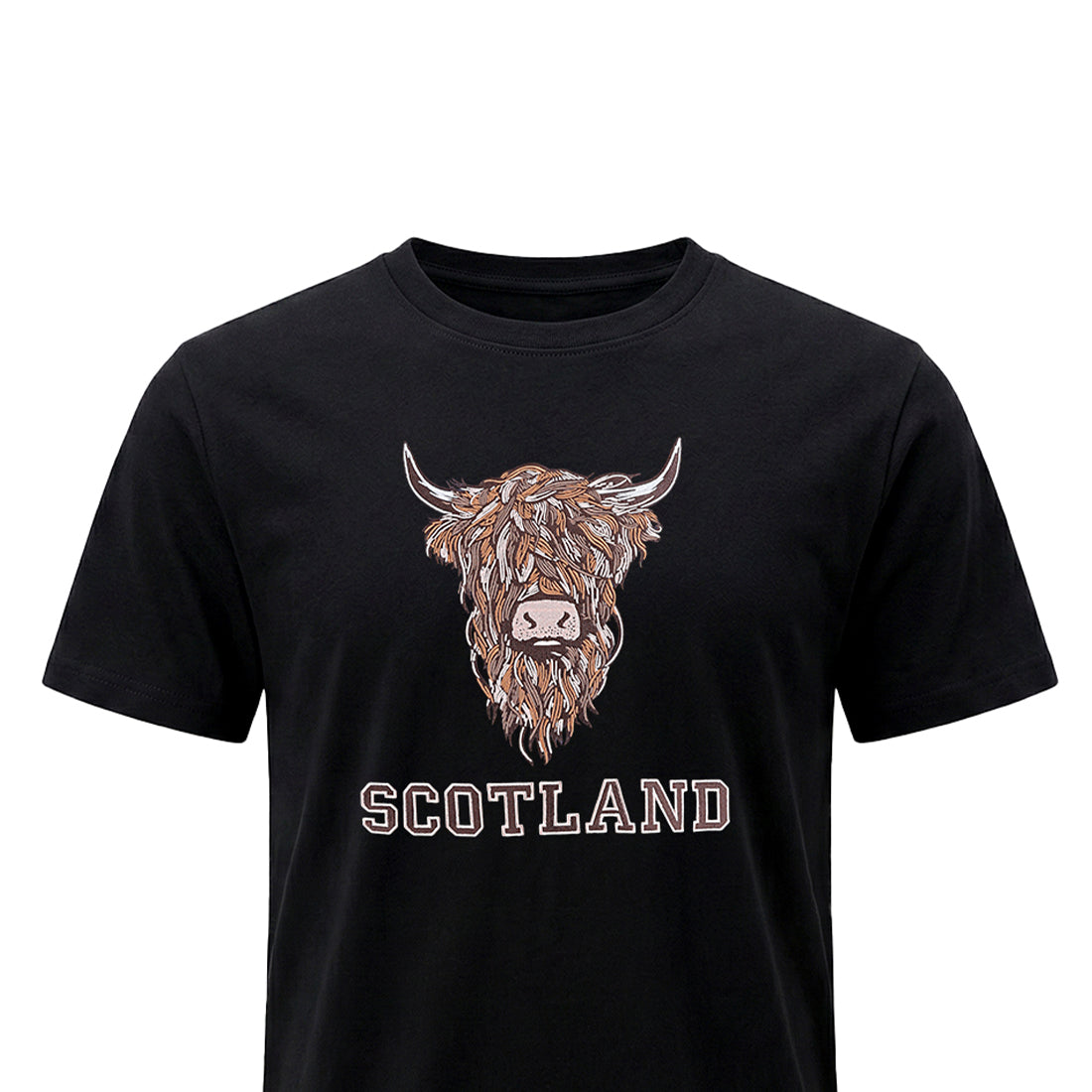 ADULT T-SHIRT | EMB BR COW 1
