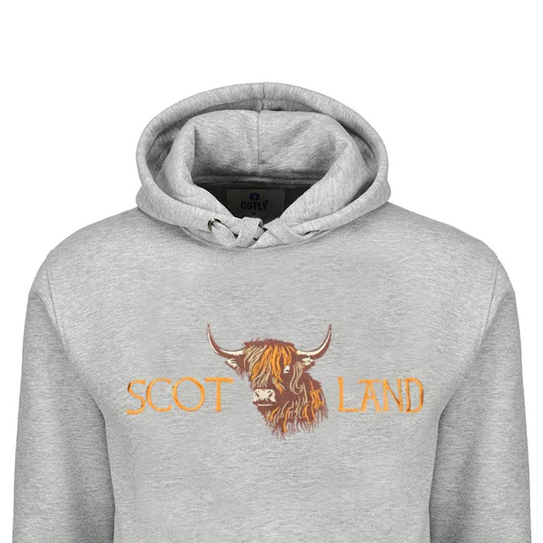 ADULT HOODIE | EMB SCT(BULL FACE)LND