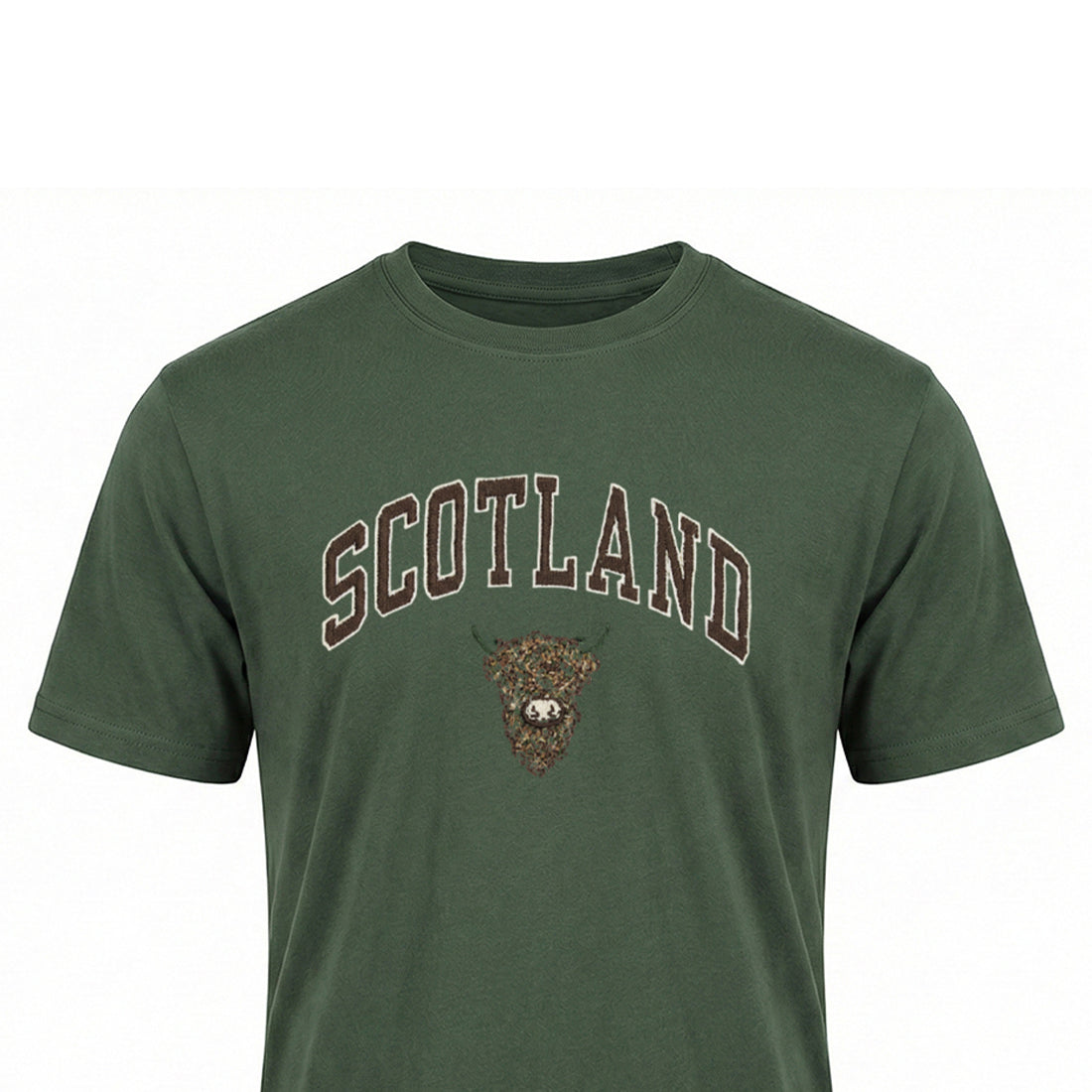 ADULT T-SHIRT | EMB SCT/BR COW 1
