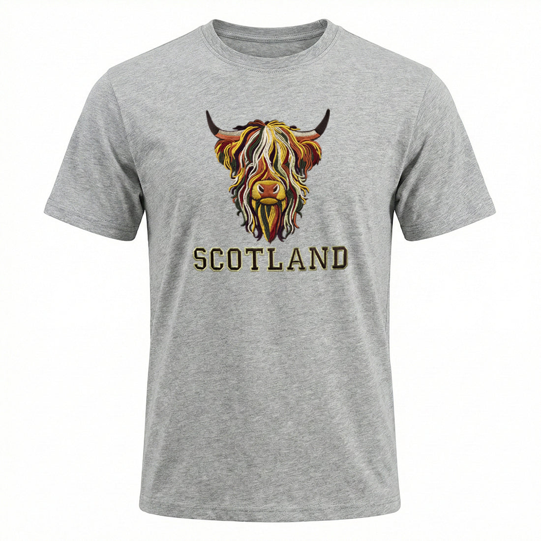 ADULT T-SHIRT | EMB MLT COW 8