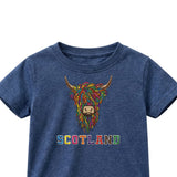 KIDS T-SHIRT | EMB MLT COW 2