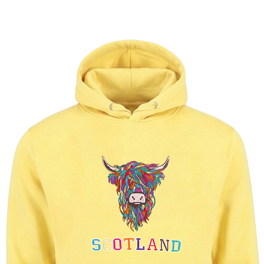 ADULT HOODIE | EMB MLT COW 2