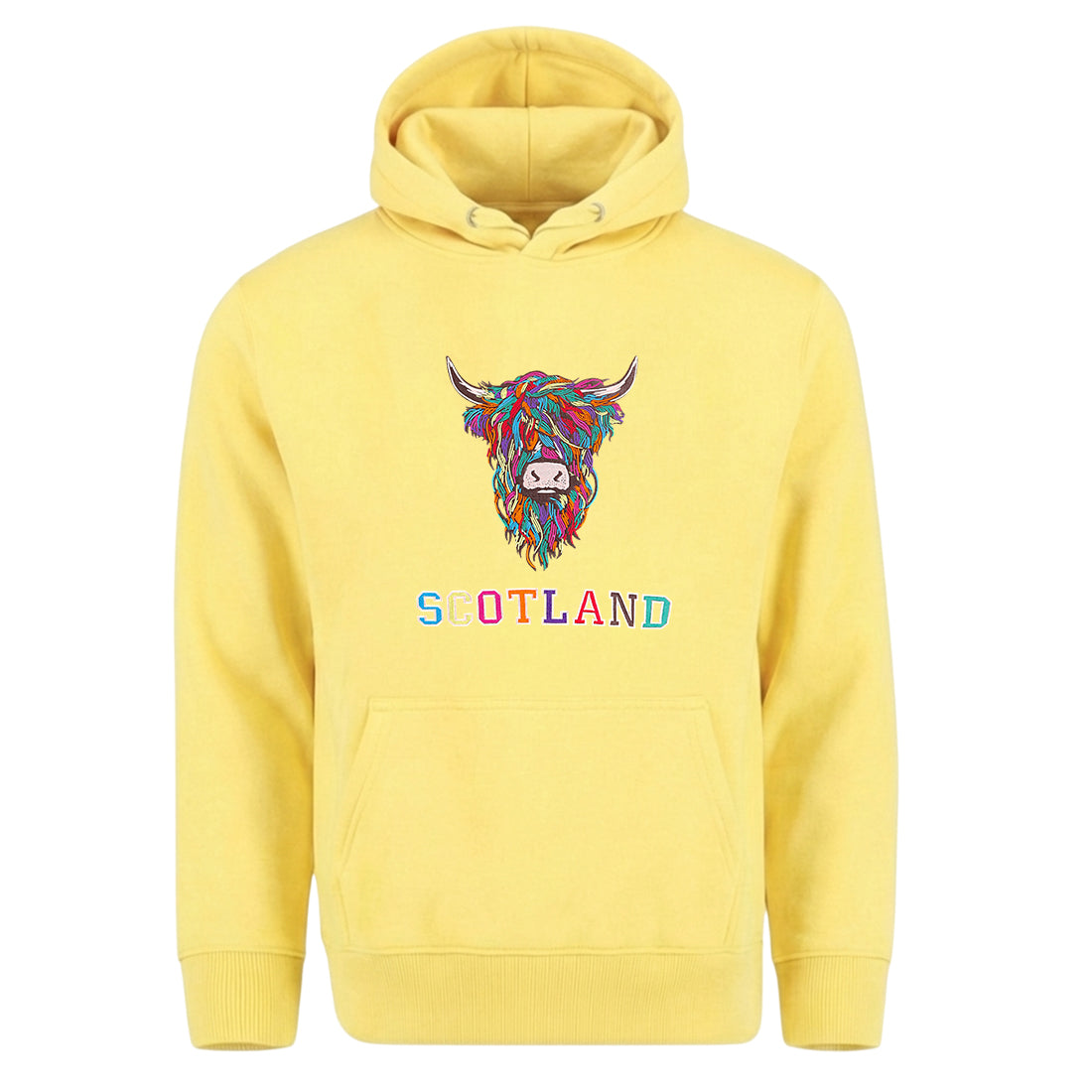 ADULT HOODIE | EMB MLT COW 2