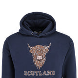 ADULT HOODIE | EMB BR COW1