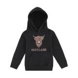 KIDS HOODIE | EMB BR COW 1